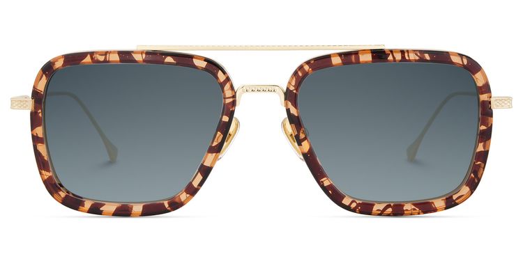 Gifford Tortoise Aviator Sunglasses