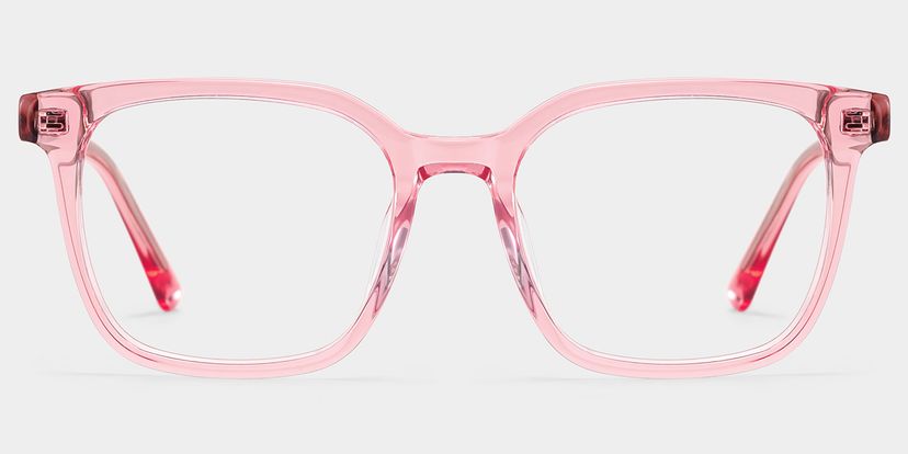 Freya Pink Square Glasses