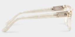 Miranda Clear Yellow Cat eye Glasses4