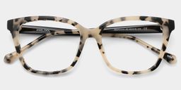 Lena Tortoise Square Glasses2