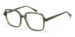 Ember Green Square Glasses3
