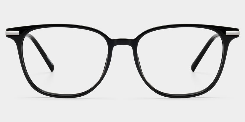 Florence Black Rectangle Glasses