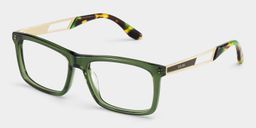 Morgan Green Rectangle Glasses3