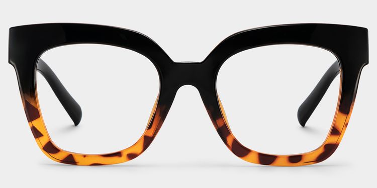 Malcolm Two-Tone Square Glasses