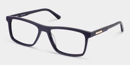 Daniel Dark Blue Rectangle Glasses3