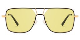 Bowdry Black Aviator Sunglasses0