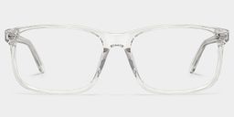 Connie Clear Rectangle Glasses1