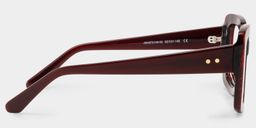 Sable Red Square Glasses4