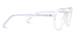 Lee Clear Round Glasses2