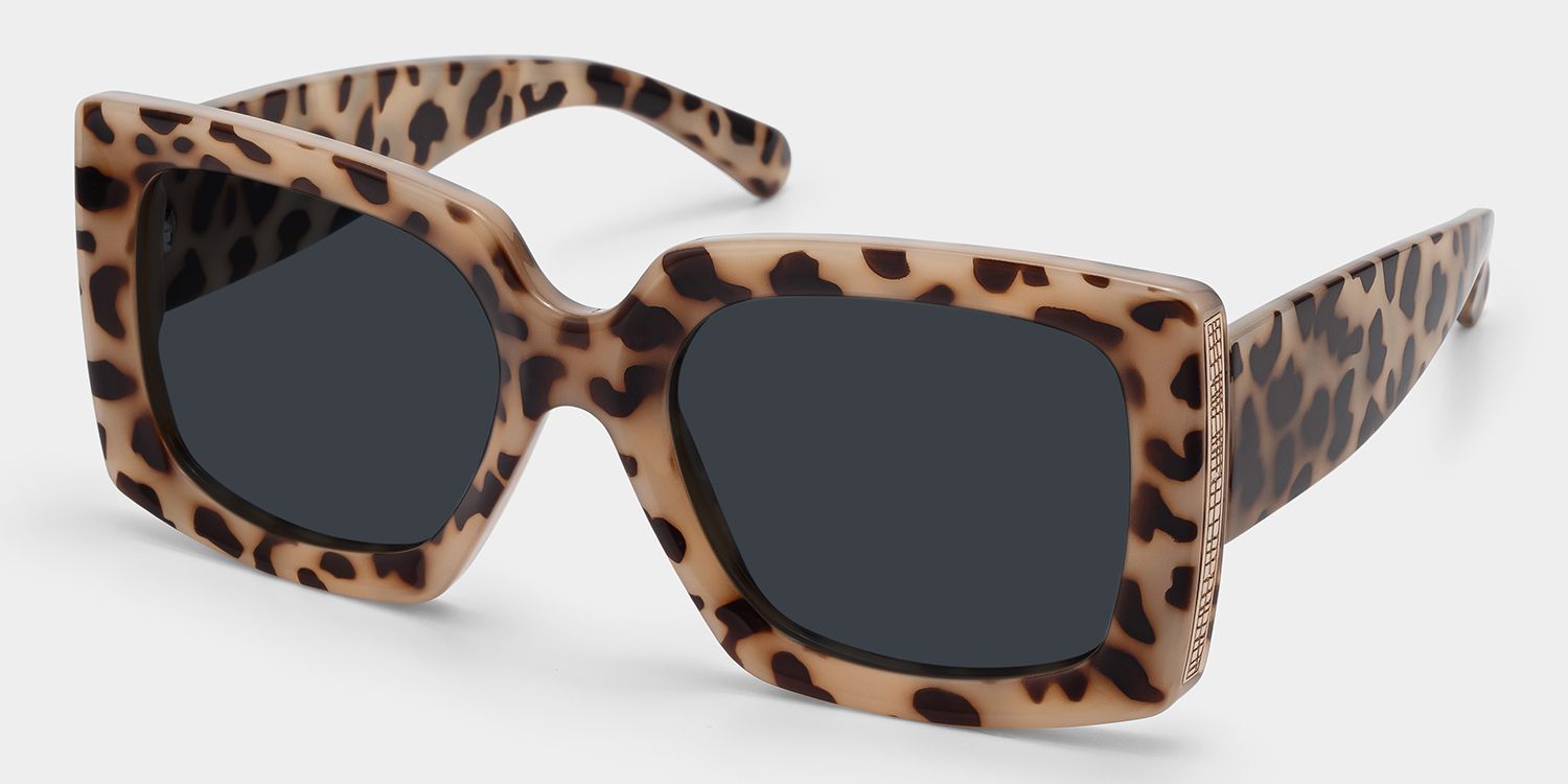 Yael Light-Tortoise Square Sunglasses to Frame Your Face | ZEELOOL2