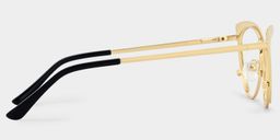 Ellen Gold Cat eye Glasses4