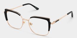 Jesmin Black Square Glasses3