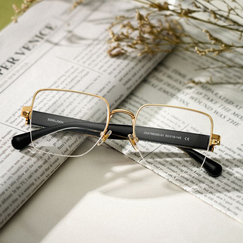 Lauren Gold Square Glasses