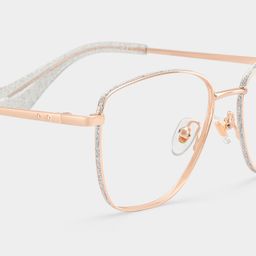 Skyler Rose Gold Butterfly Glasses5