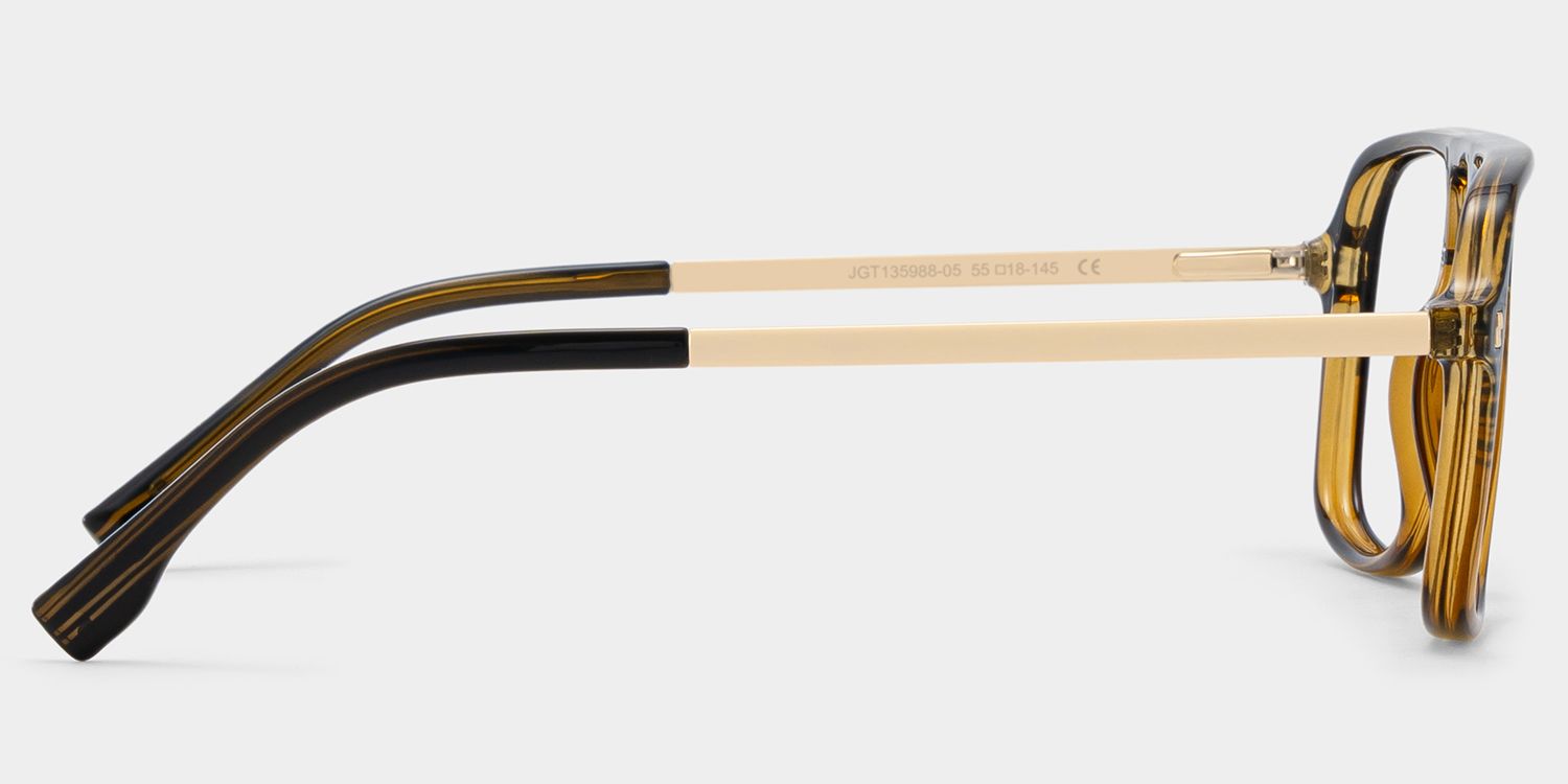 Kilworth Aviator Brown TR90 Frame Glasses | ZEELOOL3