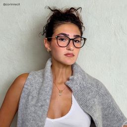 Jessica Black Cat eye Glasses6