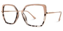 Keller Two-Tone Geometric Glasses1