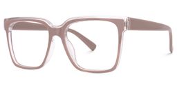 Renea Pink Square Glasses1