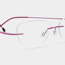 Evelyn Pink Cat eye Glasses4