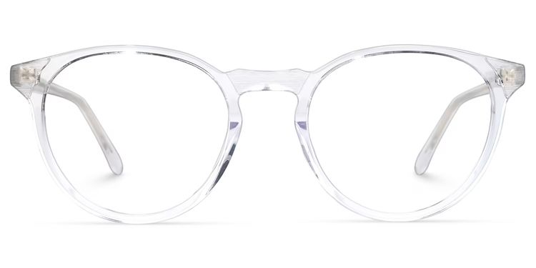 Kasey Clear Round Glasses