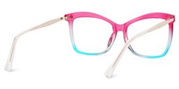 Isaebella Pink Blue Butterfly Glasses4