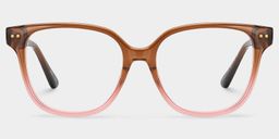 Clara Two-tone Cat eye Glasses1