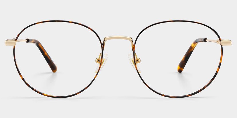 Ian Tortoise Round Glasses