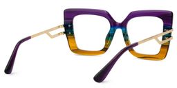 Poutine Multicolor Square Glasses3