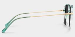 Payton Green Geometric Sunglasses3