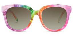 Harrell Multicolor Square Sunglasses0