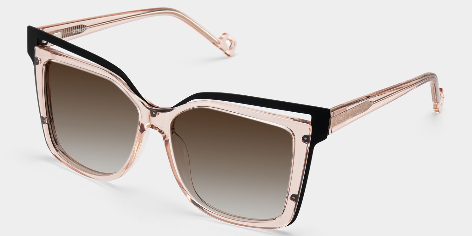 Twolla Mixed Beige Frame Sunglasses | ZEELOOL2