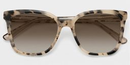 Sage Tortoise Rectangle Sunglasses1