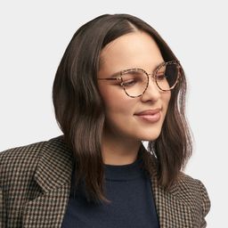 Spivey Tortoise Cat eye Glasses1