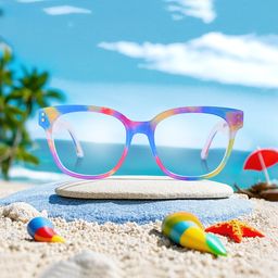 Dante Colorful Square Glasses8