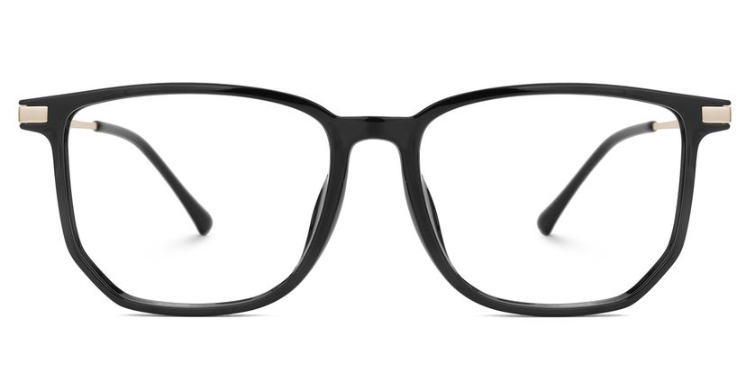 Fezell Black Square Glasses