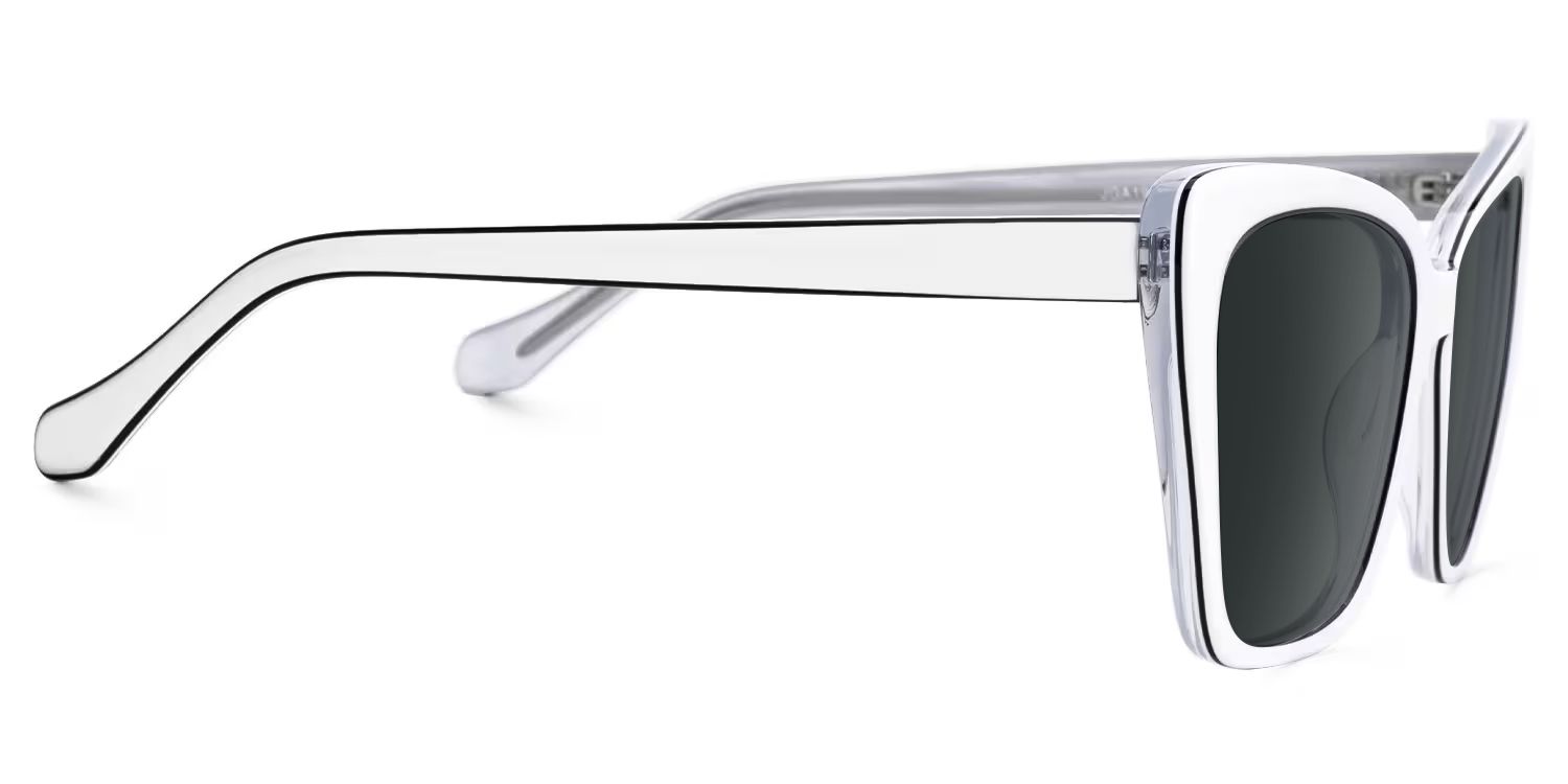 Shanell White-Black Butterfly Sunglasses to Frame Your Face | ZEELOOL2