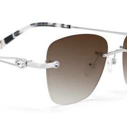 Seth Silver Rectangle Sunglasses4