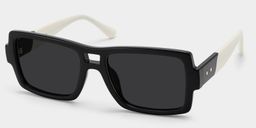Nora Black Aviator Sunglasses2