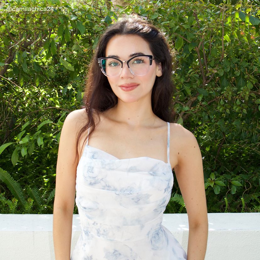 Tabrieah Black Cat eye Glasses
