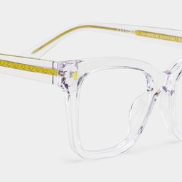 Rory Clear Square Glasses5