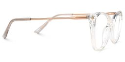 Brandi Clear Cat eye Glasses2