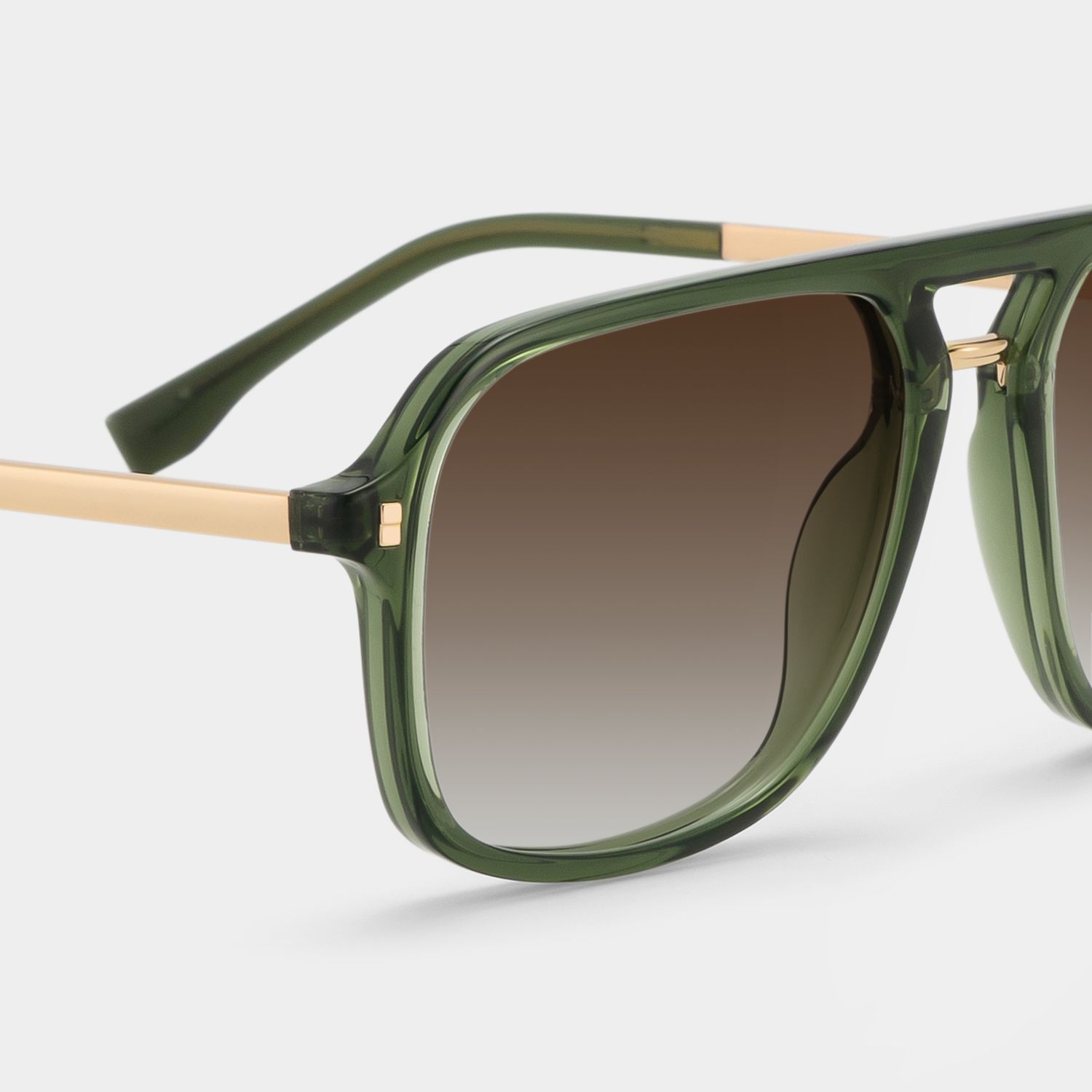 Kilworth Aviator Green Sunglasses for Women & Men | ZEELOOL4