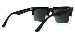 Moreland Two-Tone Rectangle Sunglasses5