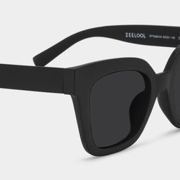 Malcolm Black Square Sunglasses4