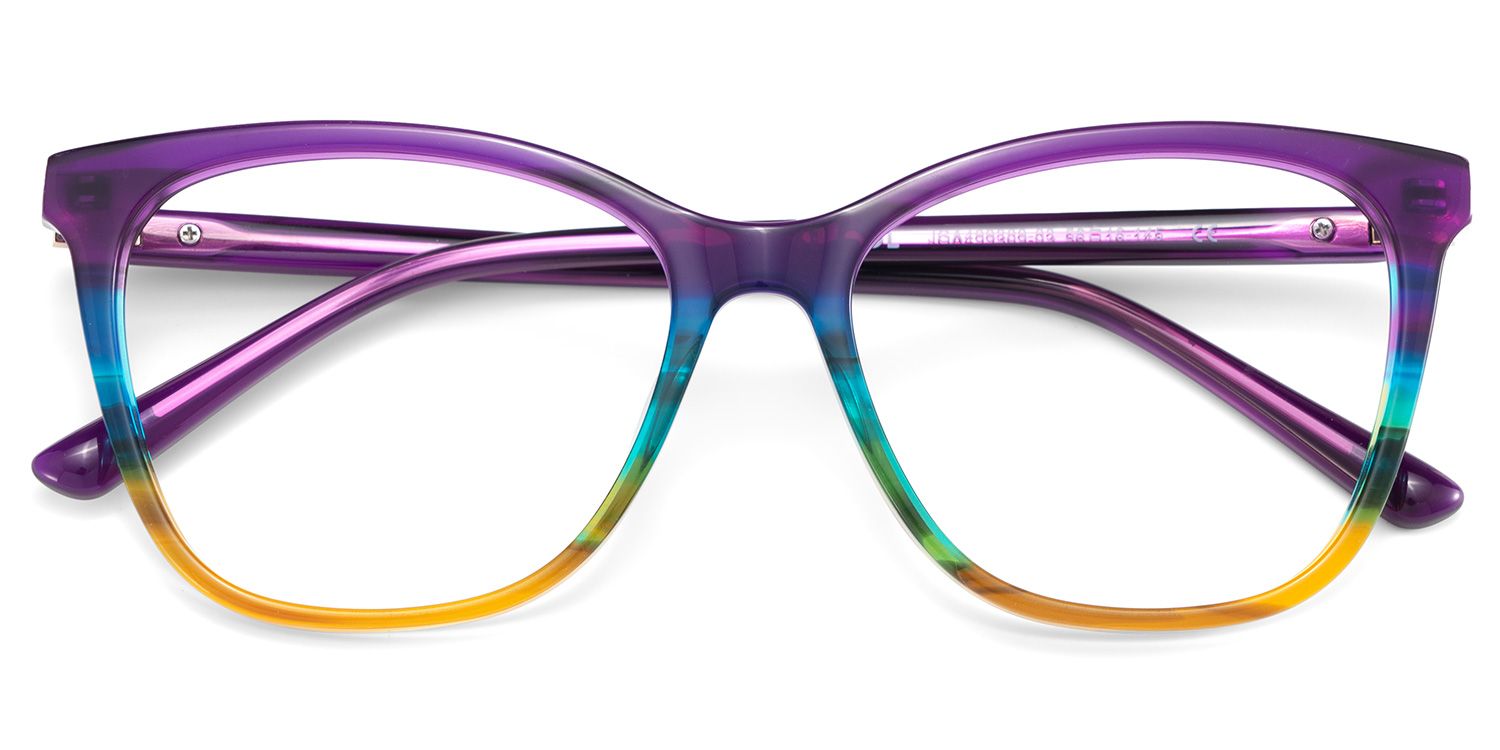 Gage Butterfly Colorful Color Frame Glasses for Women | Zeelool2