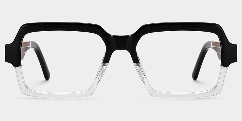 Jack Black-Clear Rectangle Glasses