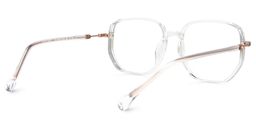 Joana Clear Geometric Glasses3