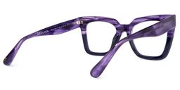 Kathya Purple Square Glasses3