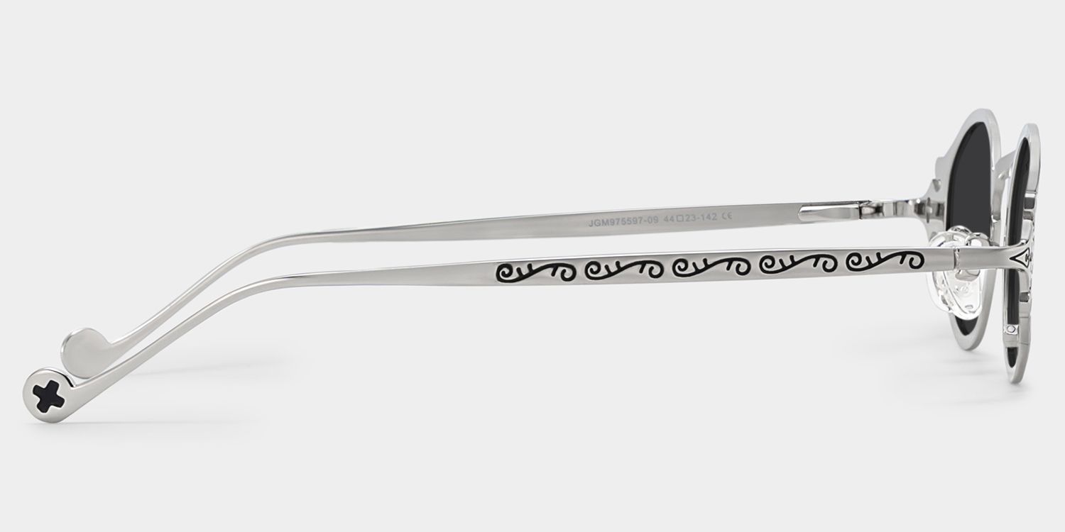 Serena Silver Oval Sunglasses to Frame Your Face | ZEELOOL3