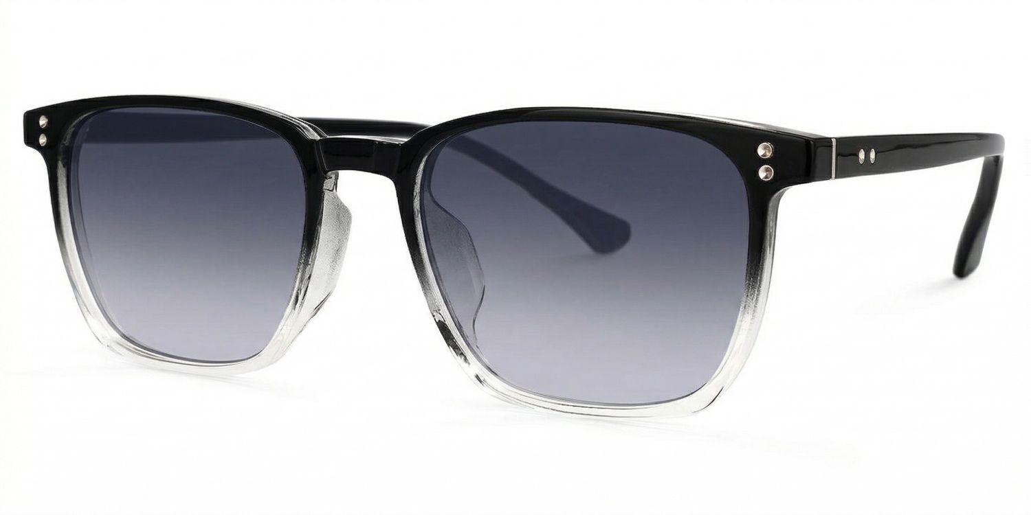 Martinez Square Black Frame Sunglasses Online Sale | ZEELOOL1
